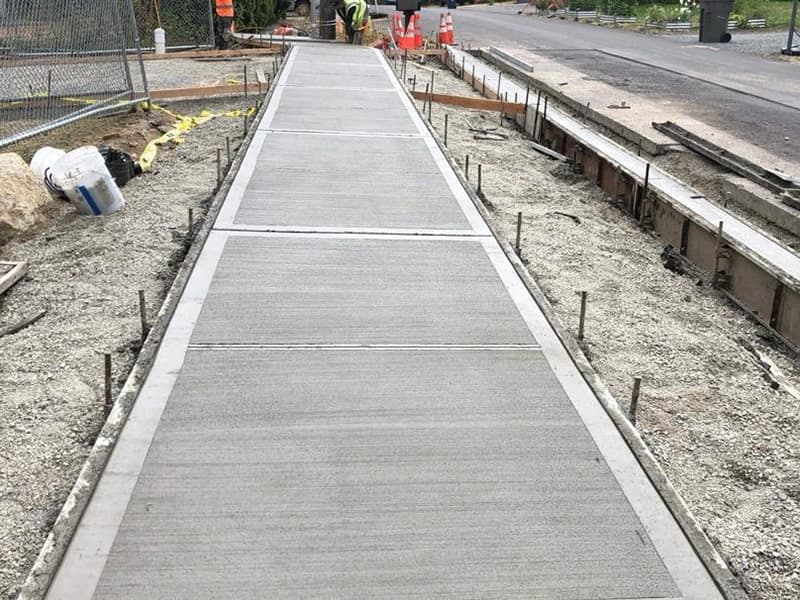 Decorative concrete work